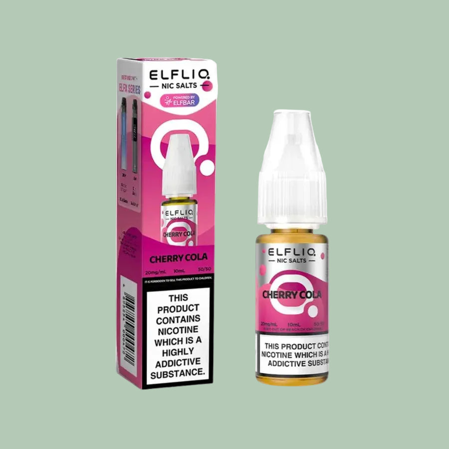 Elfliq Cherry Cola 10mg | Nic Salt E-Liquid | Vapor Cove Elfliq Cherry Cola 10mg | Nic Salt E-Liquid | Vapor Cove