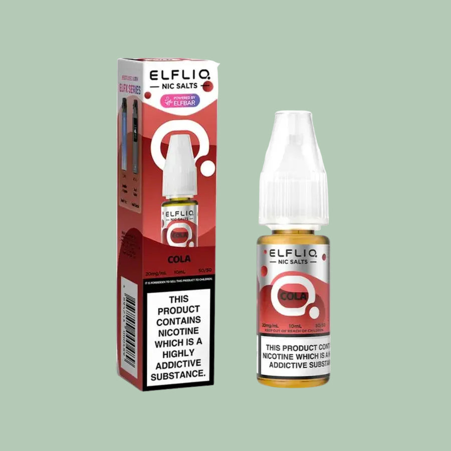 Elfliq Cola 10mg | Nic Salt E-Liquid | Vapor Cove