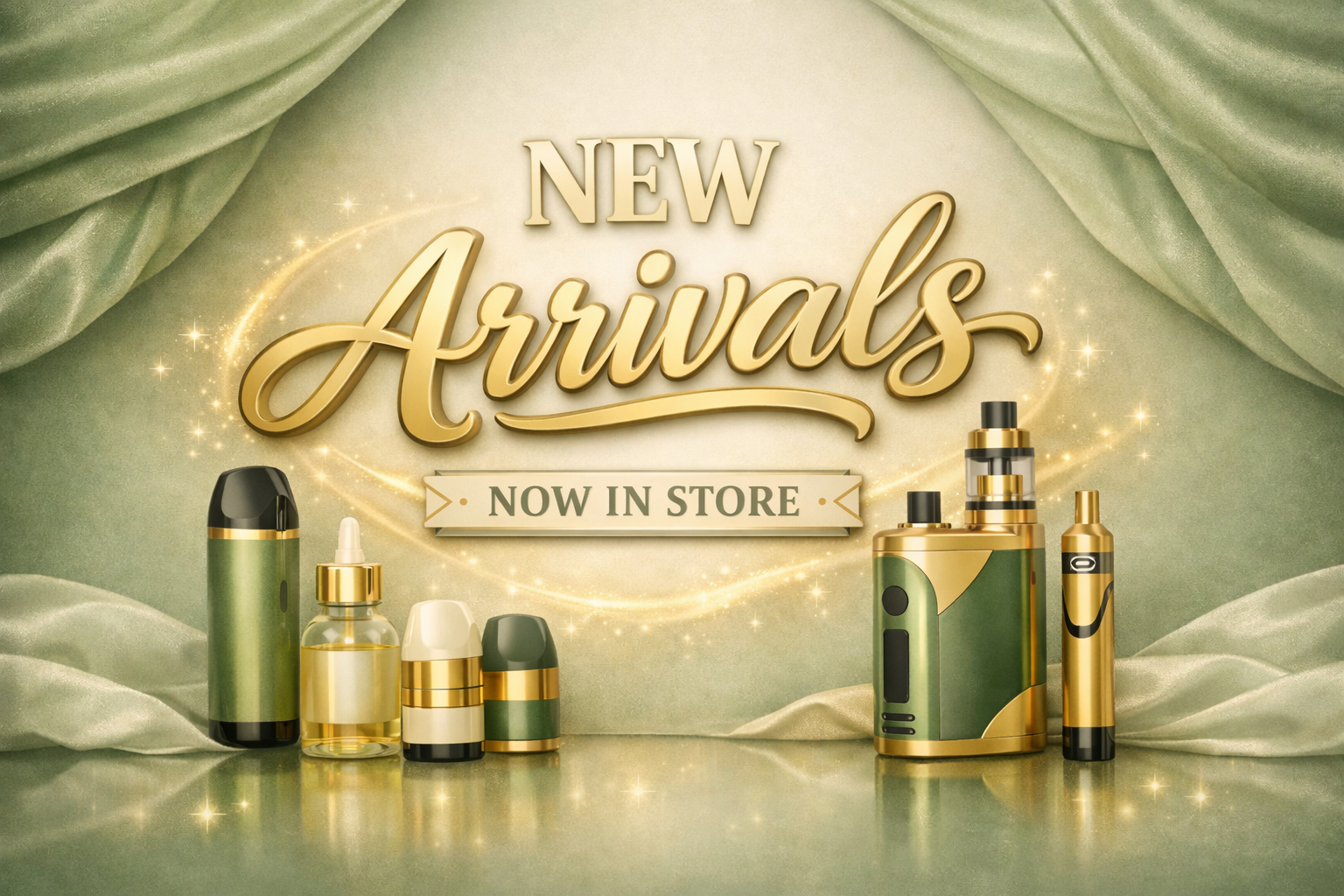 New at Vapor Cove