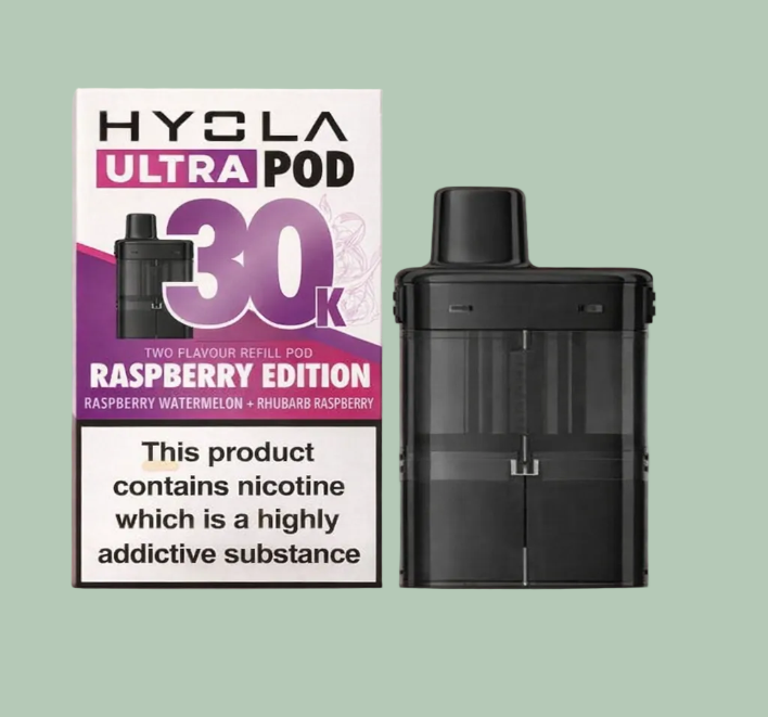 Hyola Ultra 30K Raspberry Edition (20mg) prefilled pod