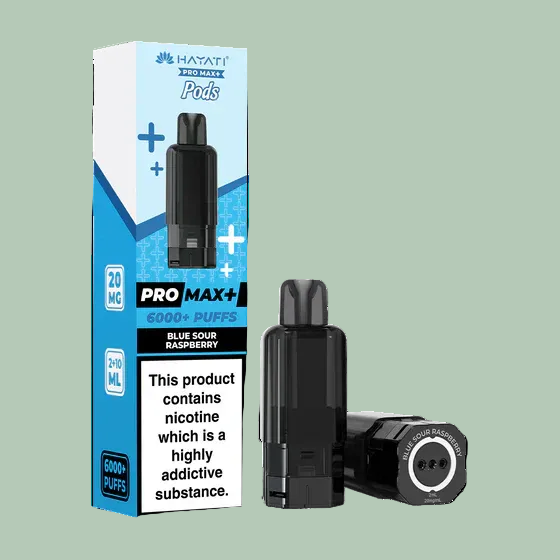 Hayati prefilled pod 6000 puffs blue sour raspberry