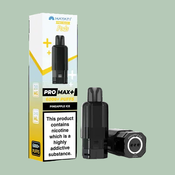 Hayati Pro Max Plus 6000 Pineapple Ice (20mg) prefilled pod