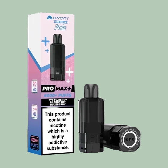 Hayati Pro Max Plus 6000 Strawberry Raspberry Blueberry (20mg)